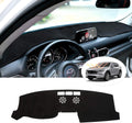Dashboard Mat Cover for Mazda CX-5 2017-2022, Nonslip Dash Mat Protector, Pack of 2 Y117