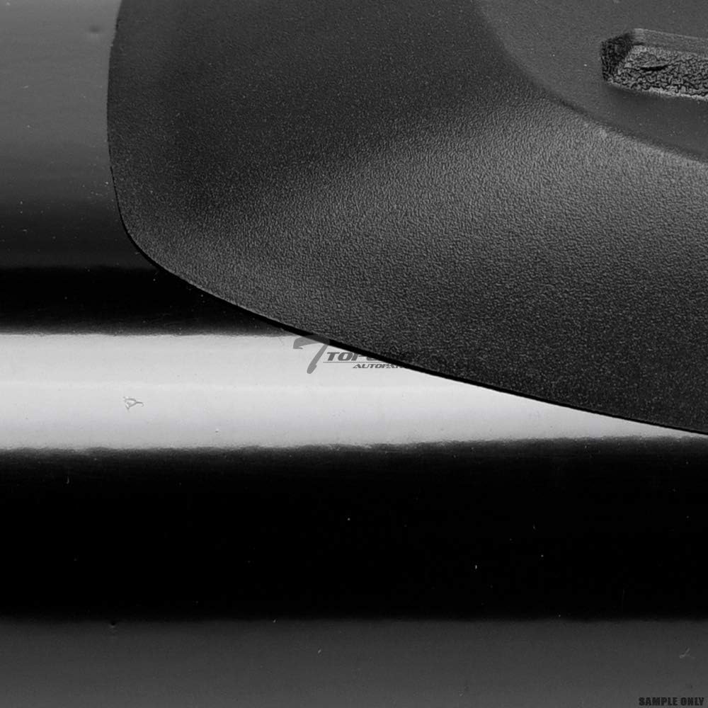 Black Steel Side Step Nerf Bars T72383