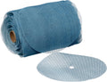 Blue Net Disc Roll, 6 in, 80 Grade, 100 Discs/Roll, Pack of 2 B5825