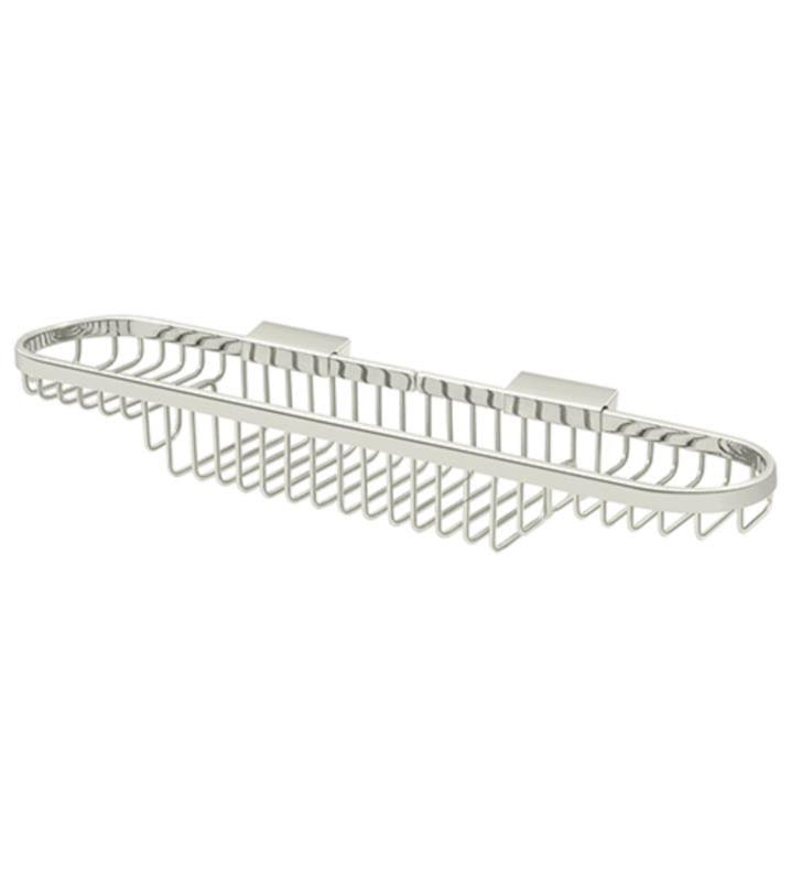 Polished Nickel Wire Basket Q821