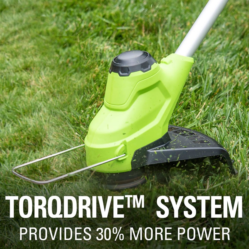 24V 10 inch TorqDrive String Trimmer with 2Ah USB Battery and Charger B91658
