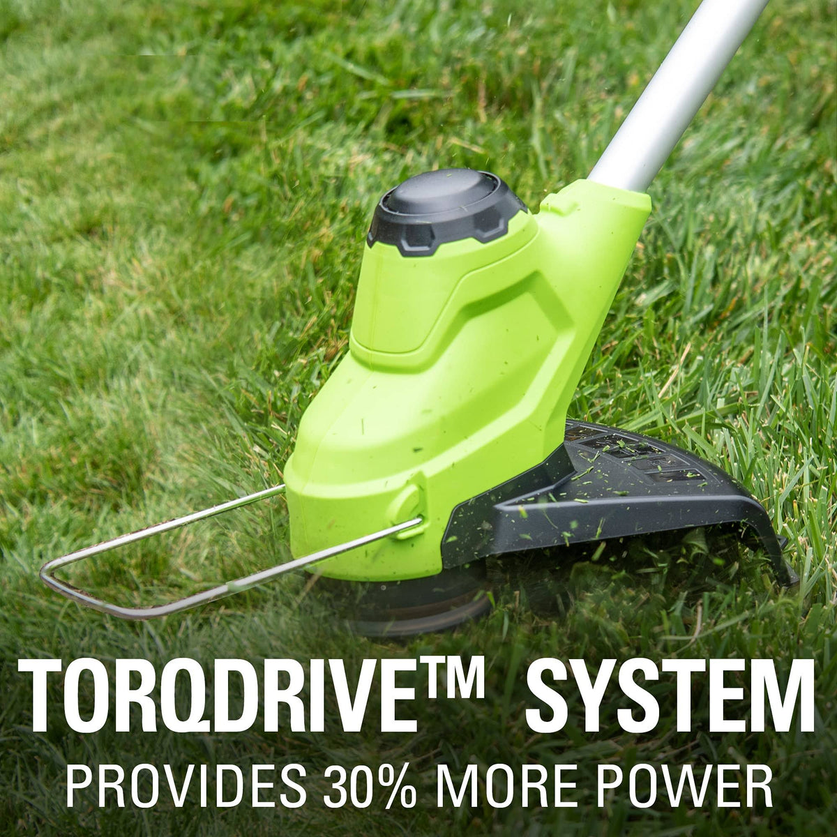 24V 10 inch TorqDrive String Trimmer with 2Ah USB Battery and Charger B91658