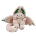 Pink Bat Rabbit Plush Toy with Wings Long Tail Stuffed Animal Pillow Doll K194