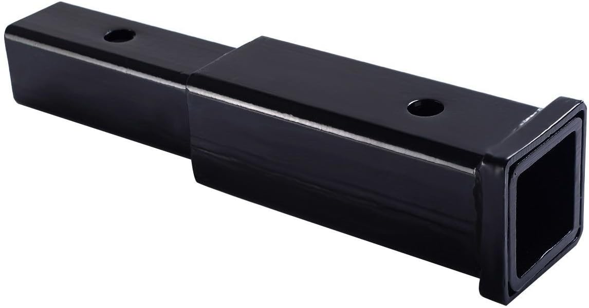 8” Auto and RV Hitch Extension with 2” Receiver, 500 lb Load Capacity, Pack of 2 C58287