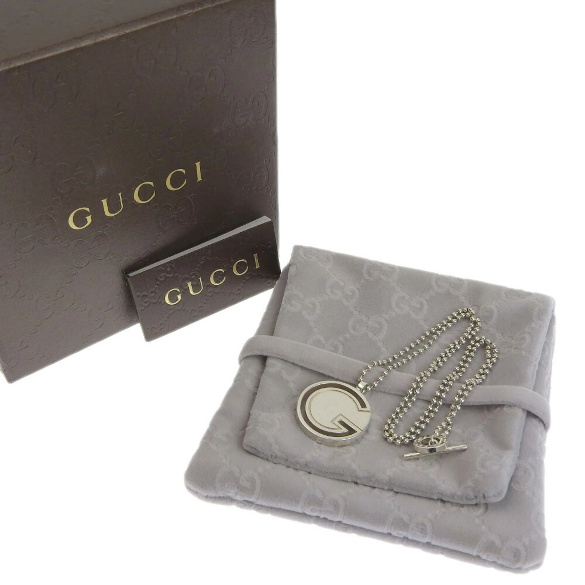 Round G Ball Chain Necklace B861