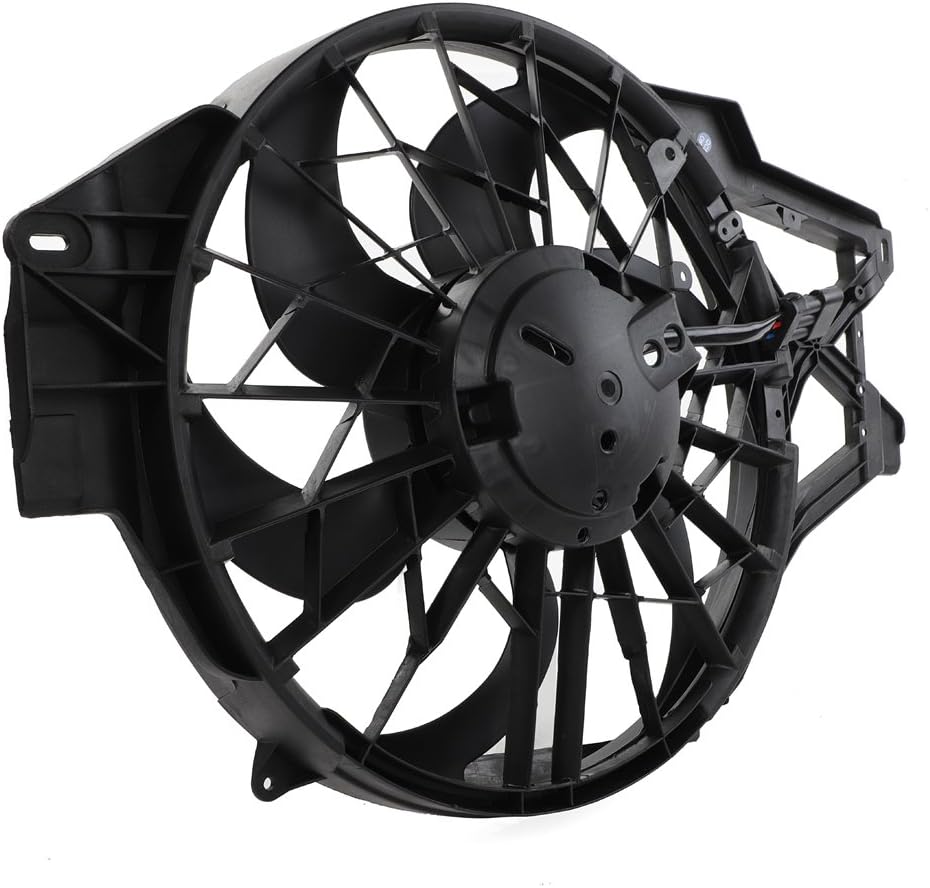 Radiator Cooling Fan Assembly for 1999-2004 Ford Mustang 3.8L V6, Pack of 2 A26595