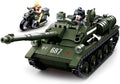 Su-85 Tank Building Block (338 PCS) with 2 Soldier Figures T18540
