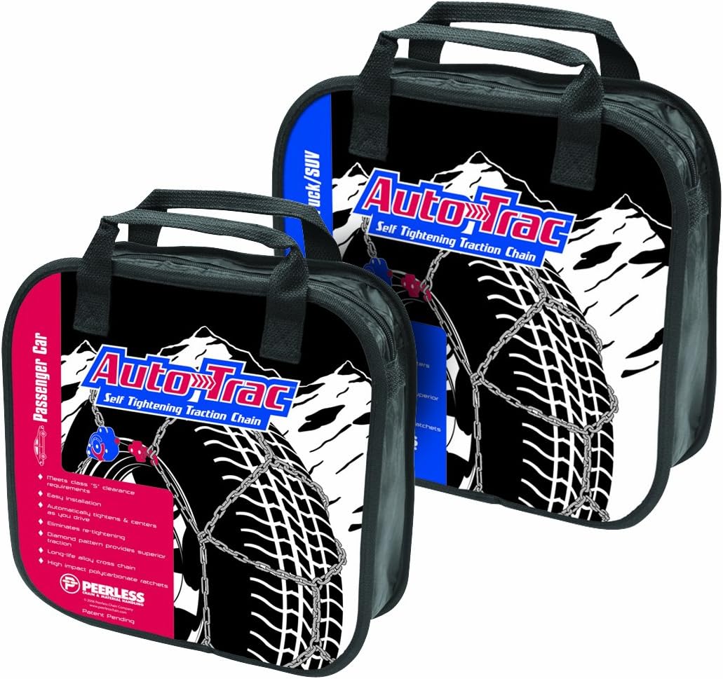 Auto-Trac Tire Traction Chain - Set of 2 L3756