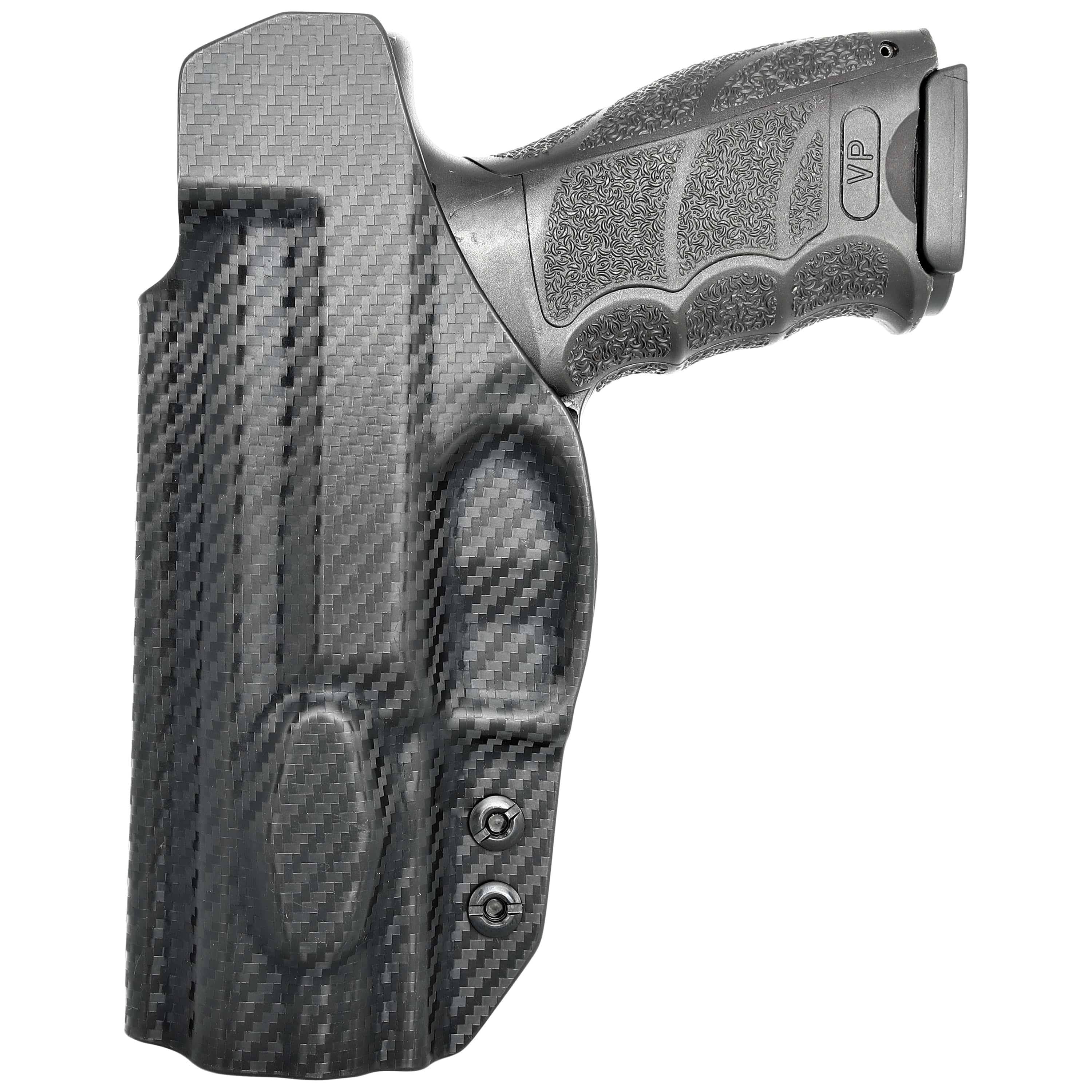 Tuckable IWB Kydex Holster for Heckler & Koch VP9SK, Left Hand, Carbon Fiber Black W701758