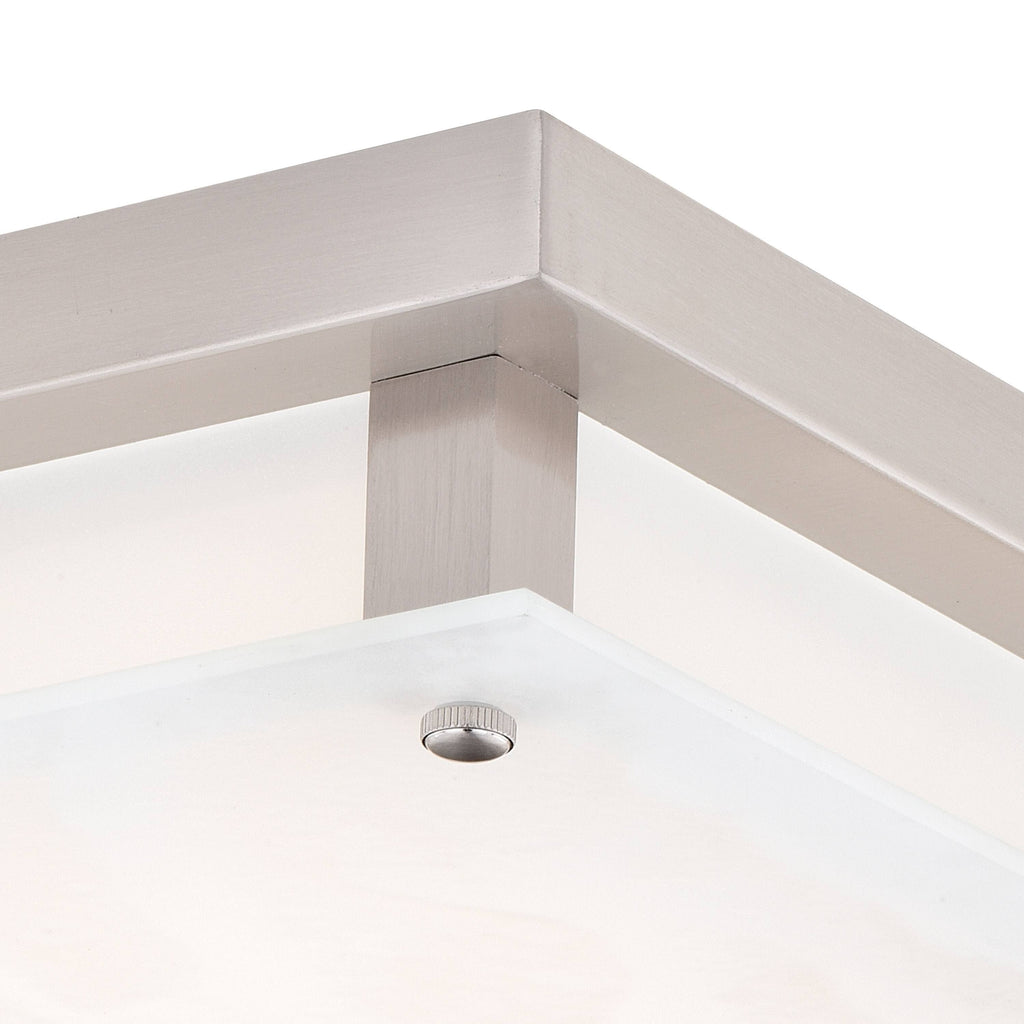 Satin Nickel LED Flush Mount B557