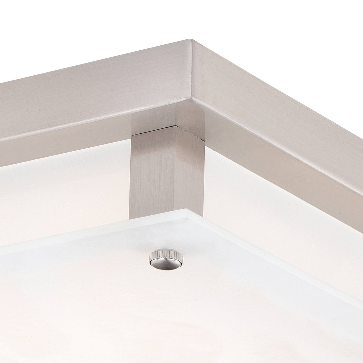 Satin Nickel LED Flush Mount B557