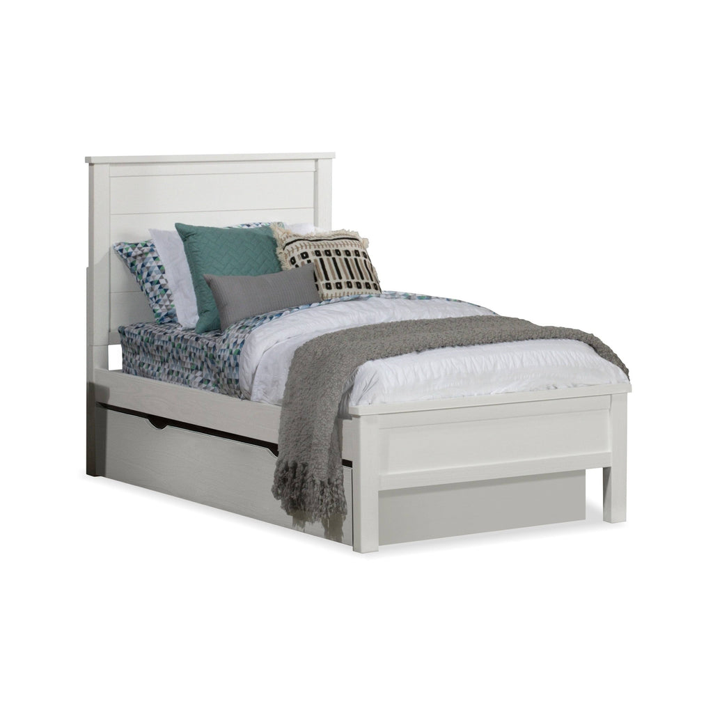 Twin Panel Bed with Trundle G738