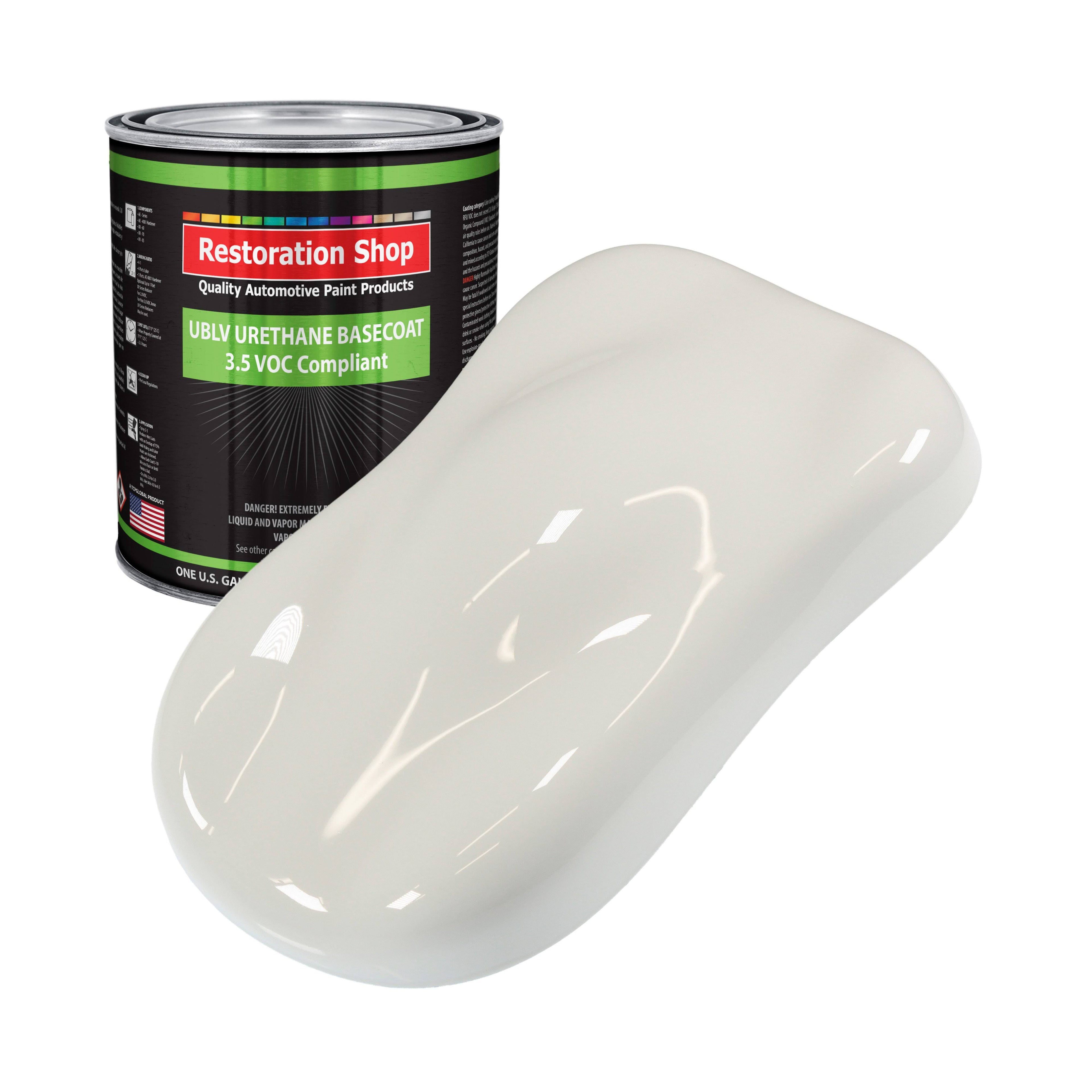 White 1 Gallon Low VOC Urethane Basecoat Car Auto Body Paint G196540