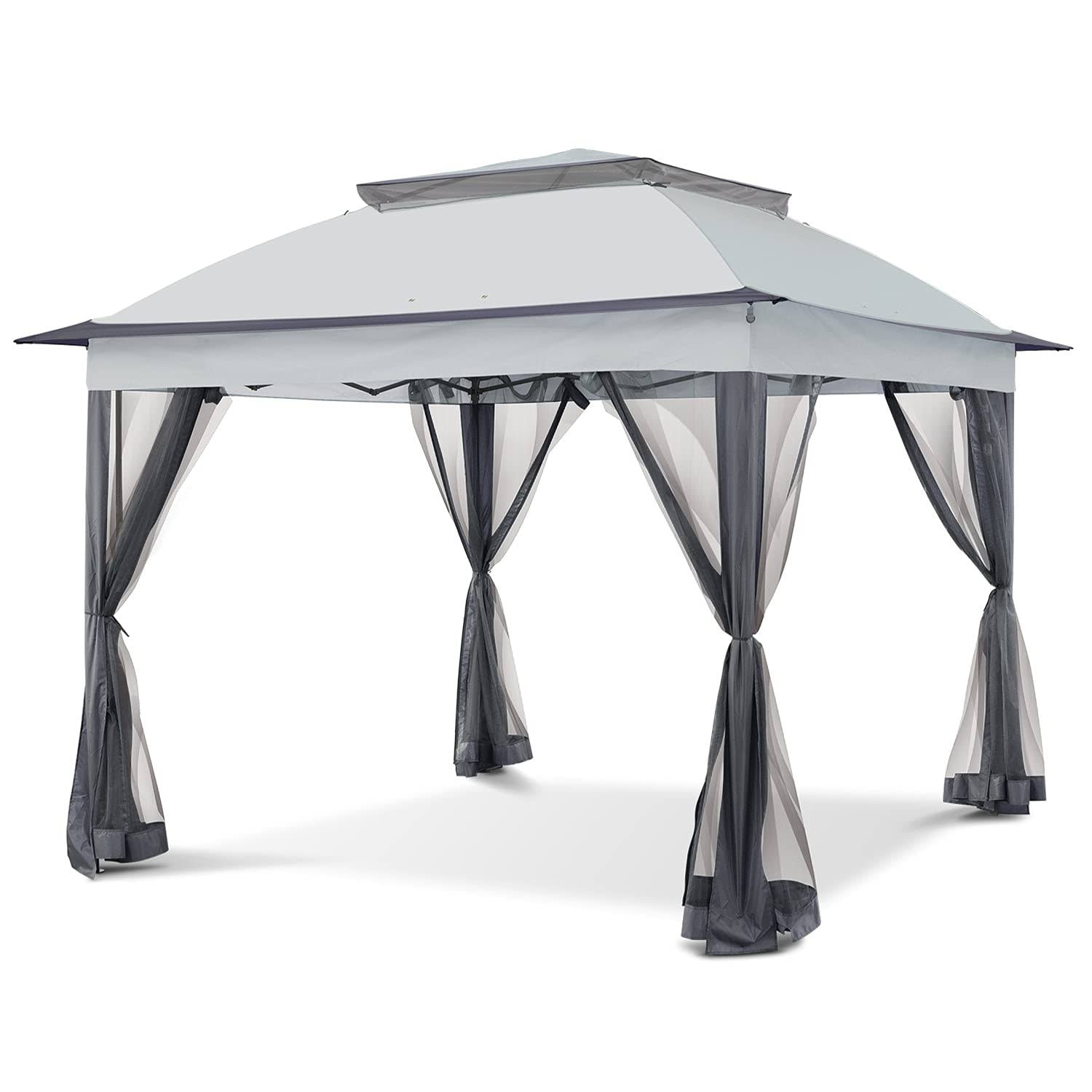 Pop-Up Gazebo Tent with Mosquito Netting R1003