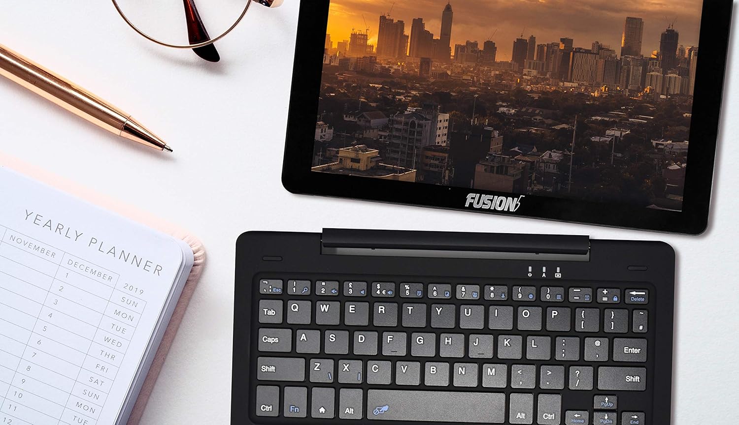 10.1 2in1 Android Tablet PC with Docking Keyboard Y94693