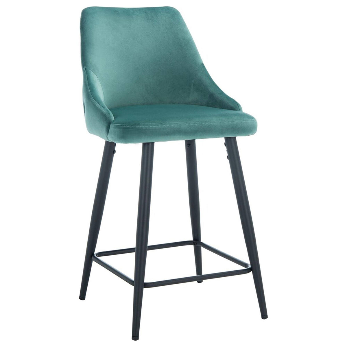 Seafoam / Black Counter Stool D405223