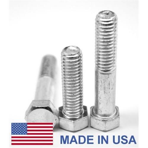 27 Piece 1in. -14 x 1.75 in. - ft UNS Threaded Grade 8 Hex Cap Screw, Alloy Steel - Yellow Zinc Plated R1338