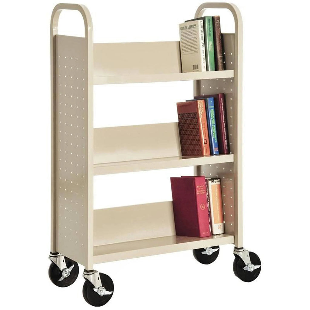 Single Sided Sloped Shelf Welded Bookcase W925942