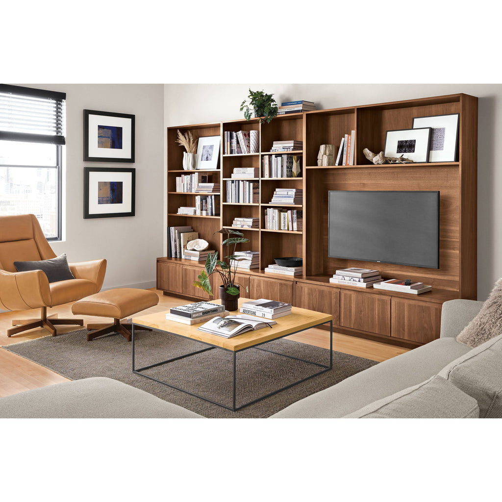 Satin Etched Tempered Glass Square Coffee Table M283129