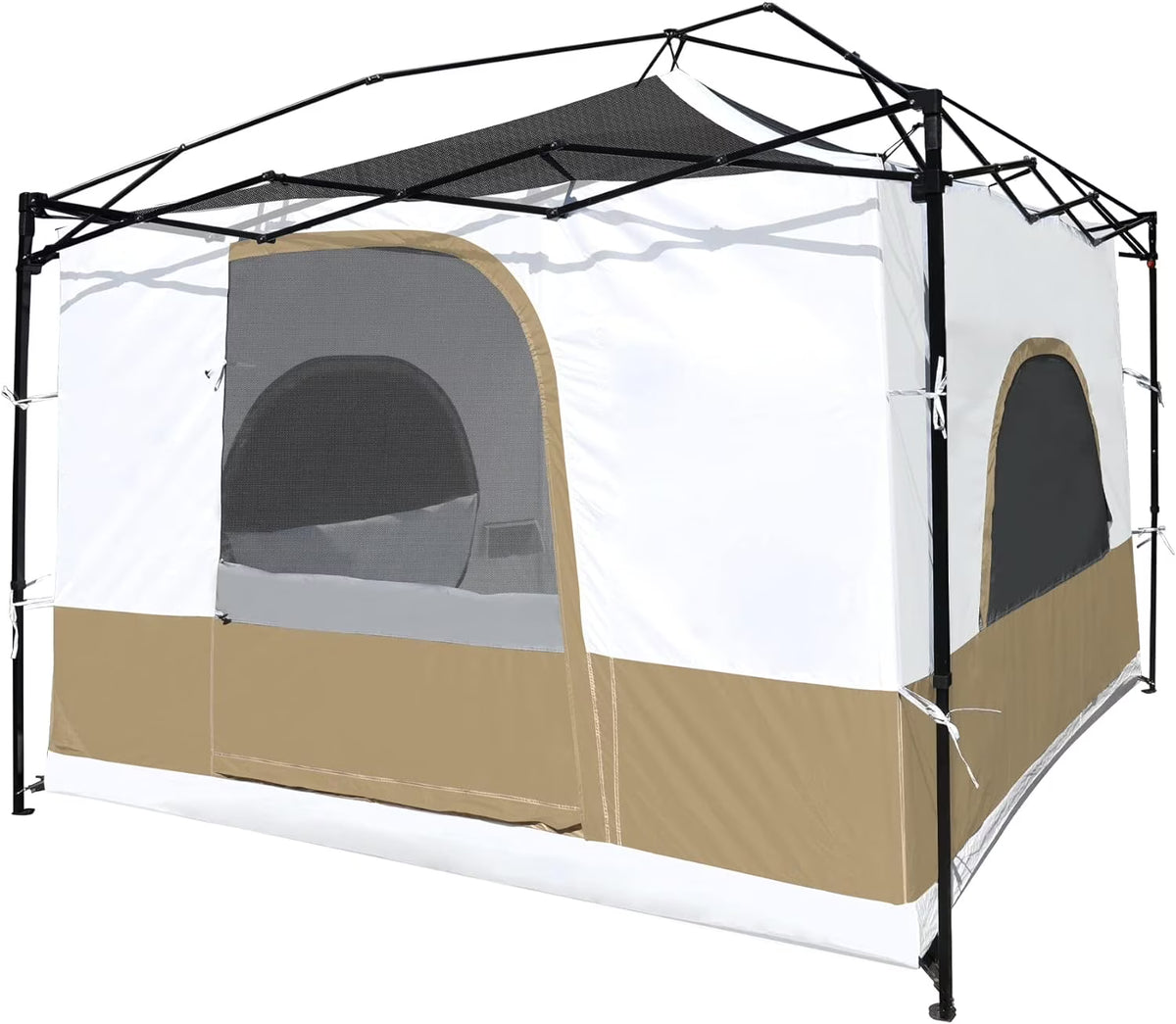 10' x 10' Khaki Camping Inner Tent Square Tent with Full Floor L503989