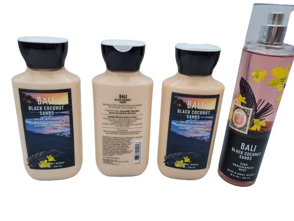 Bali Black Coconut Sands Body Lotion Z202