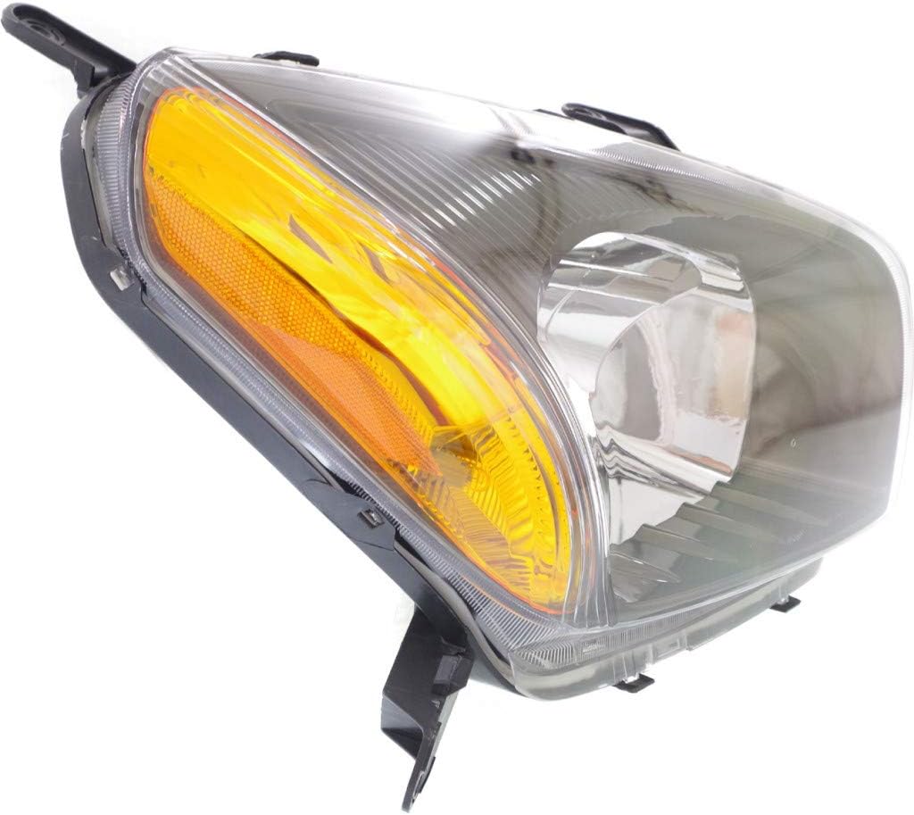 Passenger Side Halogen Headlight Assembly Pack of 2 V45562