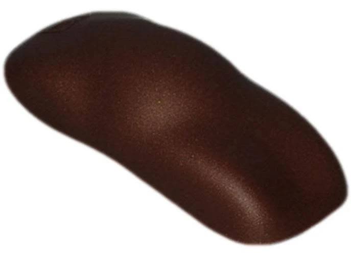 Mahogany Brown Metallic Medium Automotive Flat Car Paint 1 Quart Kit I162