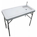 Folding Fish Table with Faucet V45527