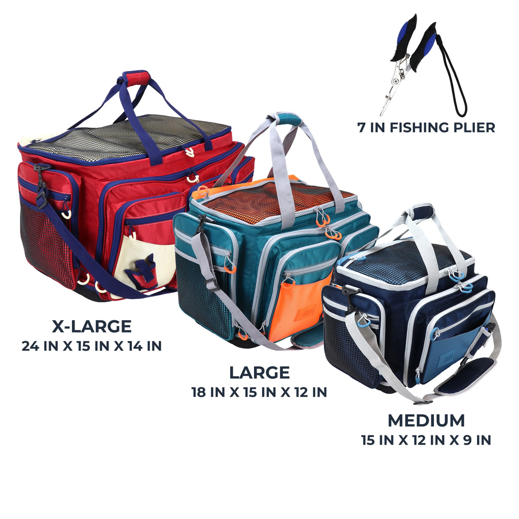 Red Large Fishing Tackle Bag G385900
