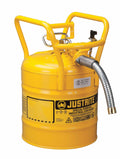Yellow 5 Gallon Steel Safety Can with Hose P787812