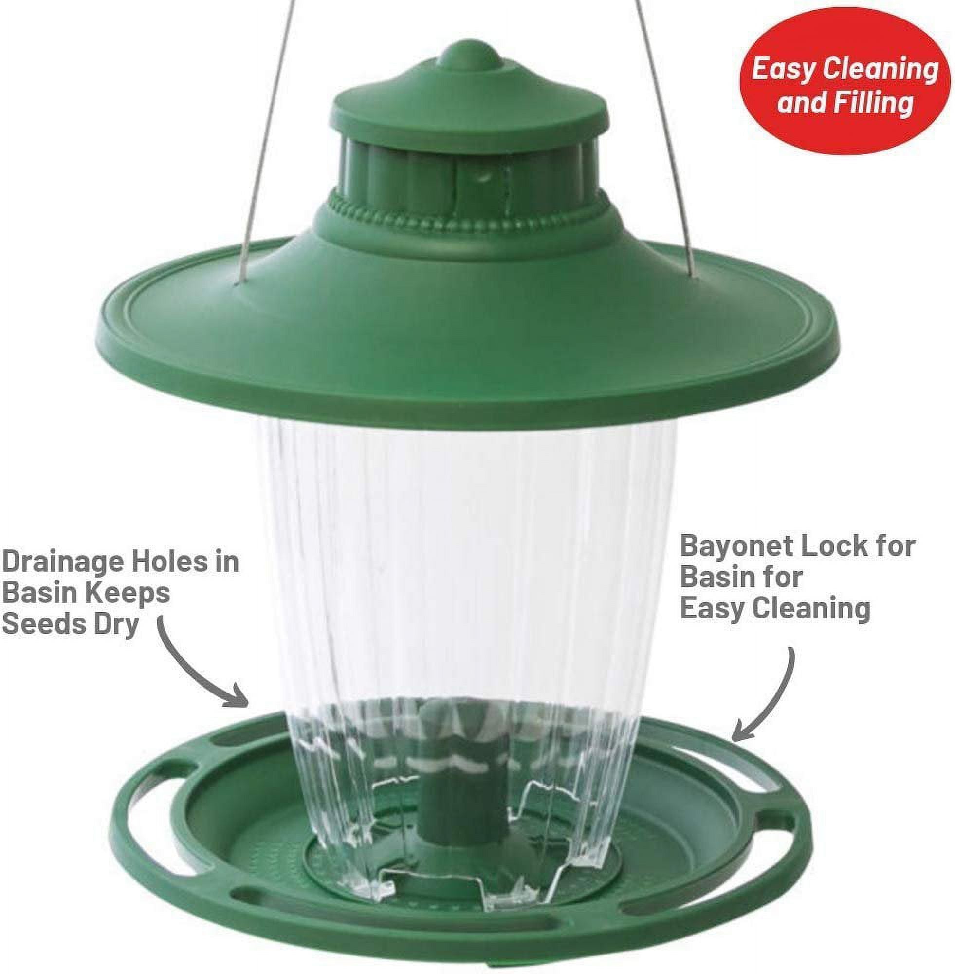 Green Lantern-Style Wild Bird Feeder I93632