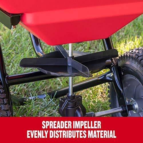 85-Pound Push Broadcast Spreader R342