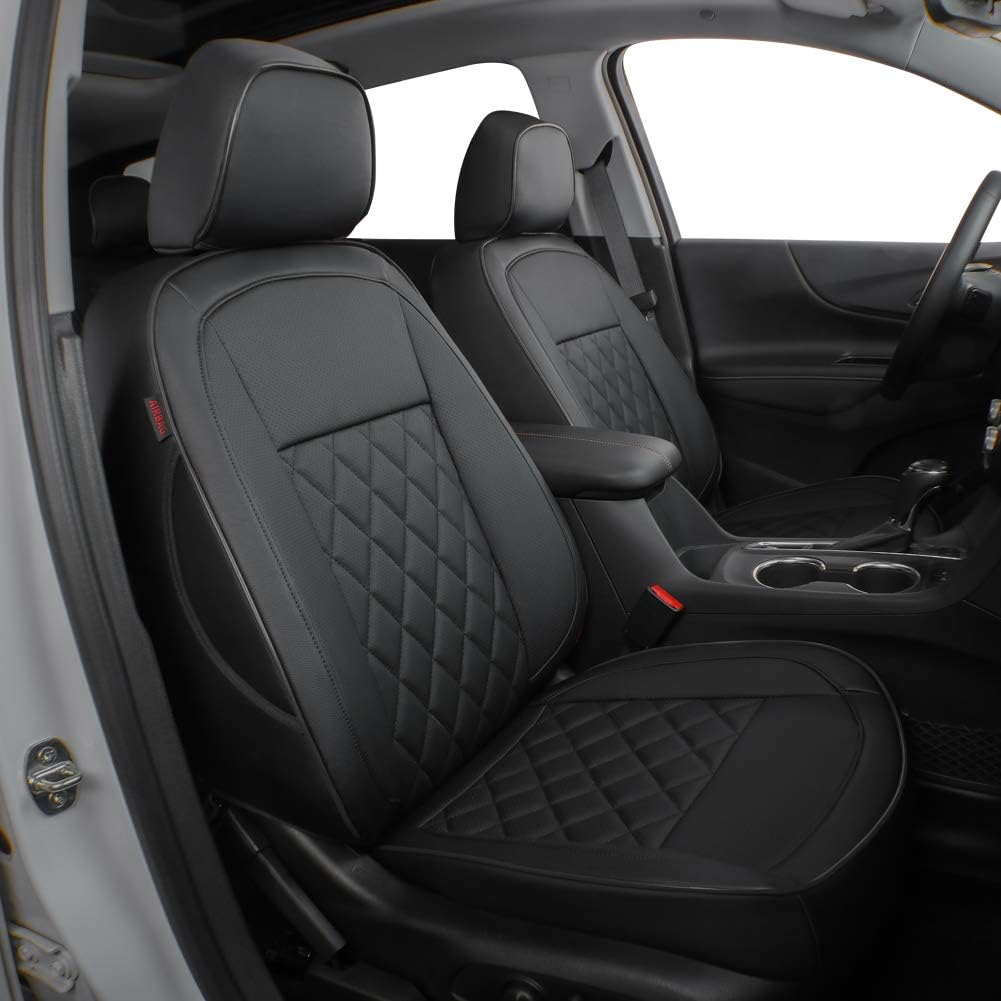 Custom Car Seat Covers Neoprene Black Pack of 2 V962