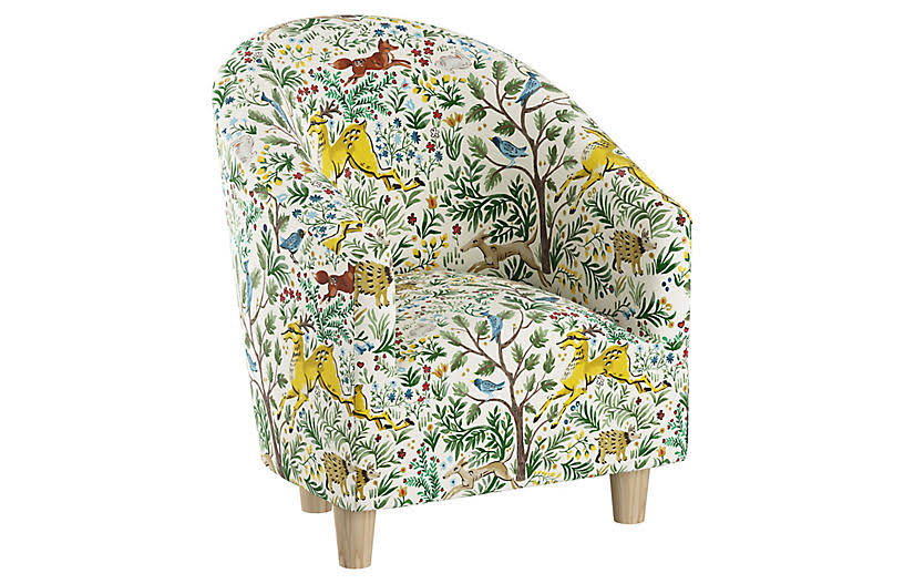 Green Kids Chair V28524