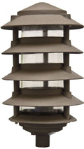 Bronze Five Tier Pagoda Light U467