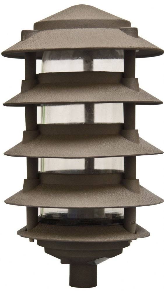 Bronze Five Tier Pagoda Light U467