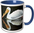 White Pelican With Mirrored Reflection Mug H26981