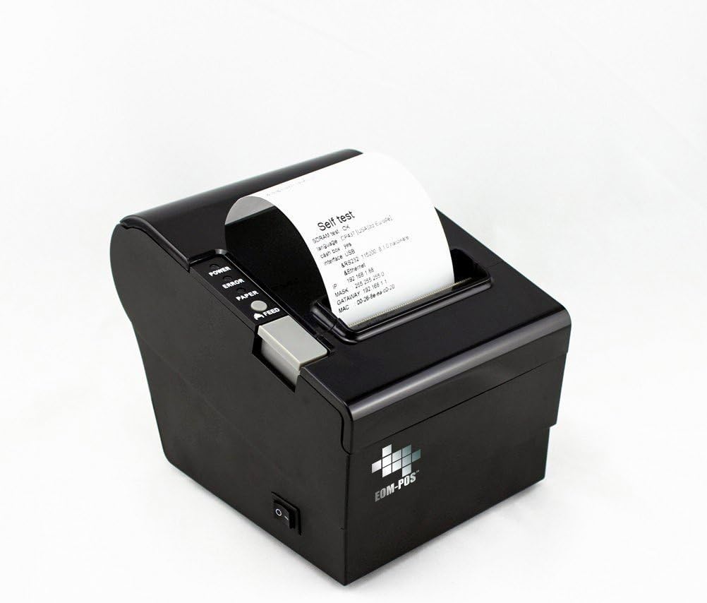Heavy Duty Cash Register Drawer with Thermal Receipt Printer and Barcode Scanner A5672
