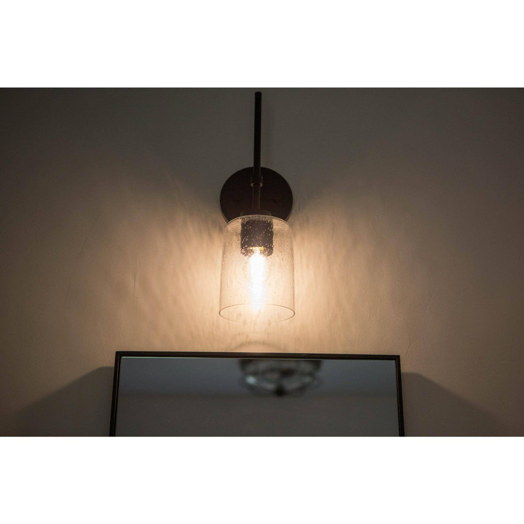 Matte Black 1 Light Sconce R76846