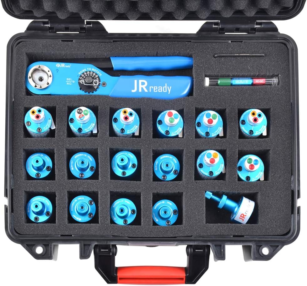 Standard Adjustable Indent Crimp Tools with 37 Positioner and Gauge G442802