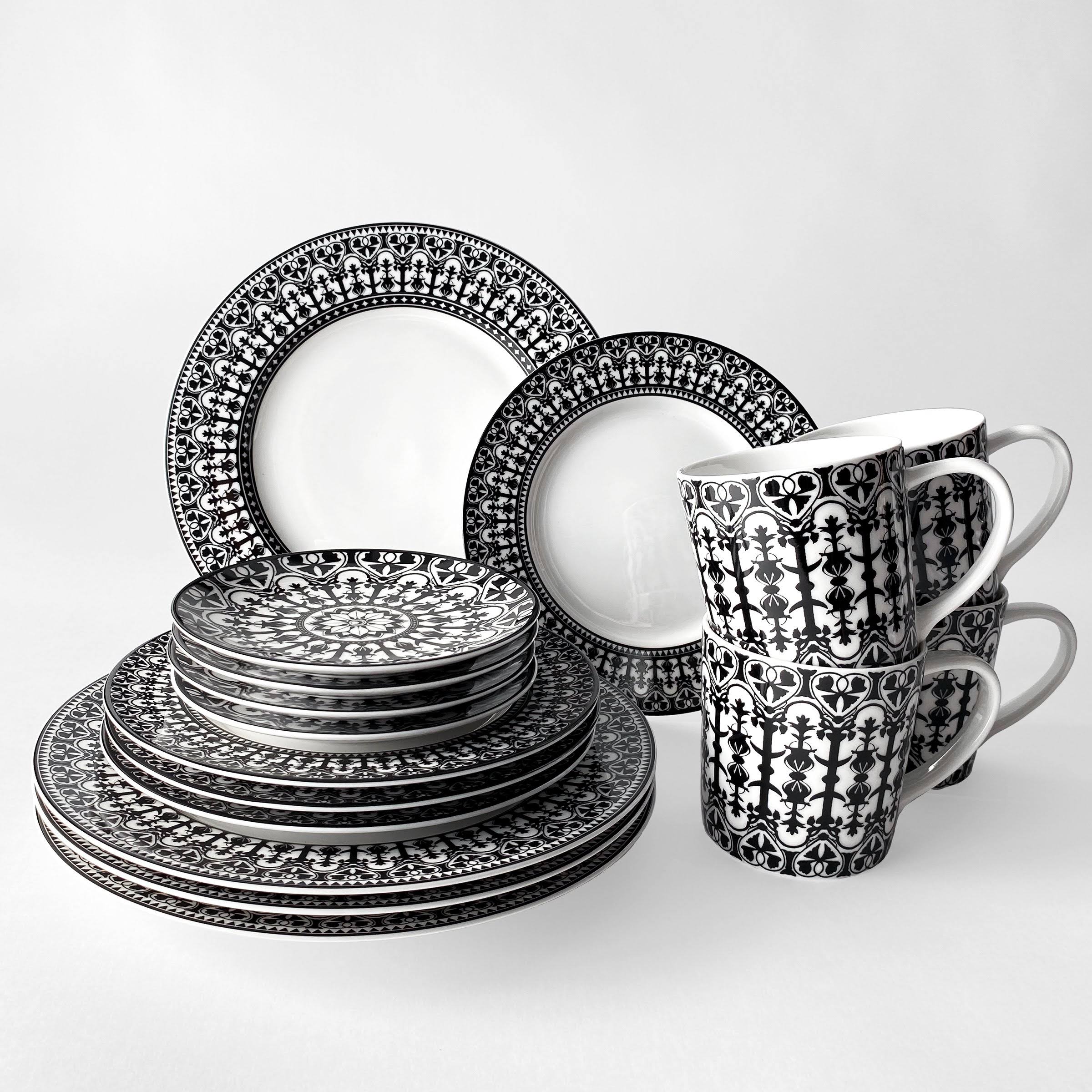 Canape Plate, Set of 4 Y450849