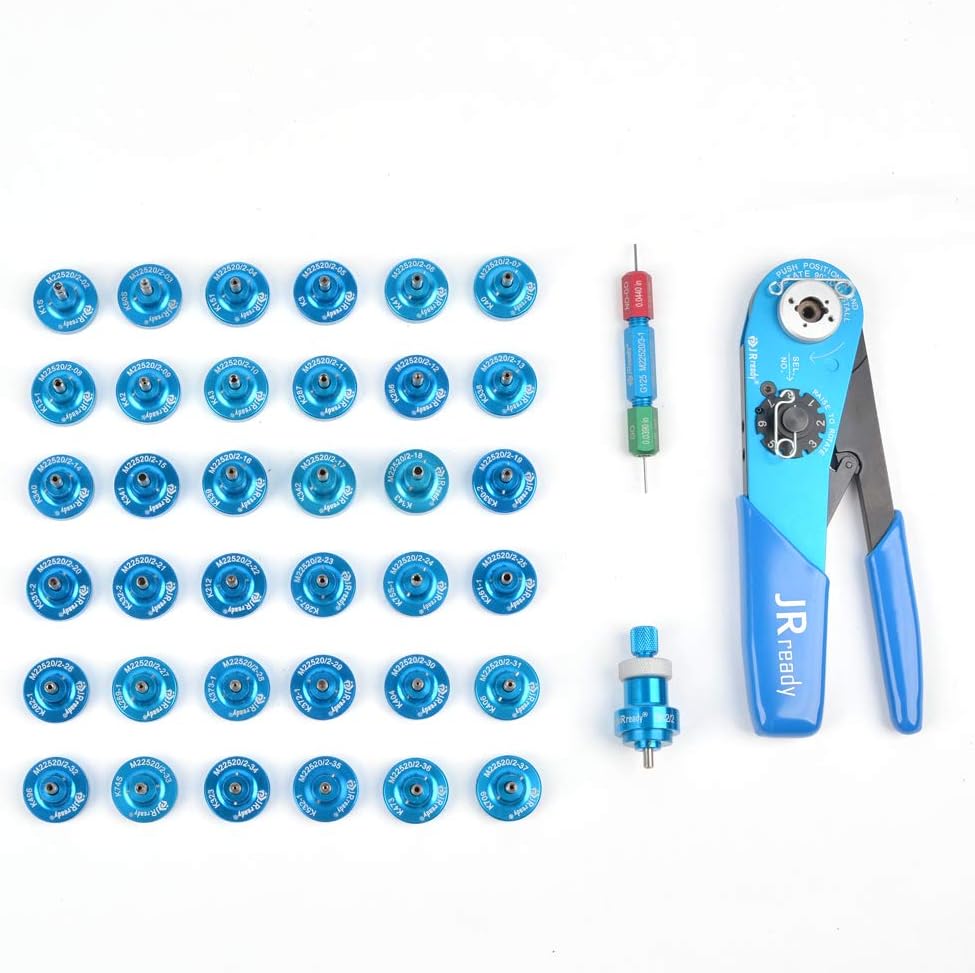Standard Adjustable Indent Crimp Tools with 37 Positioner and Gauge G442802