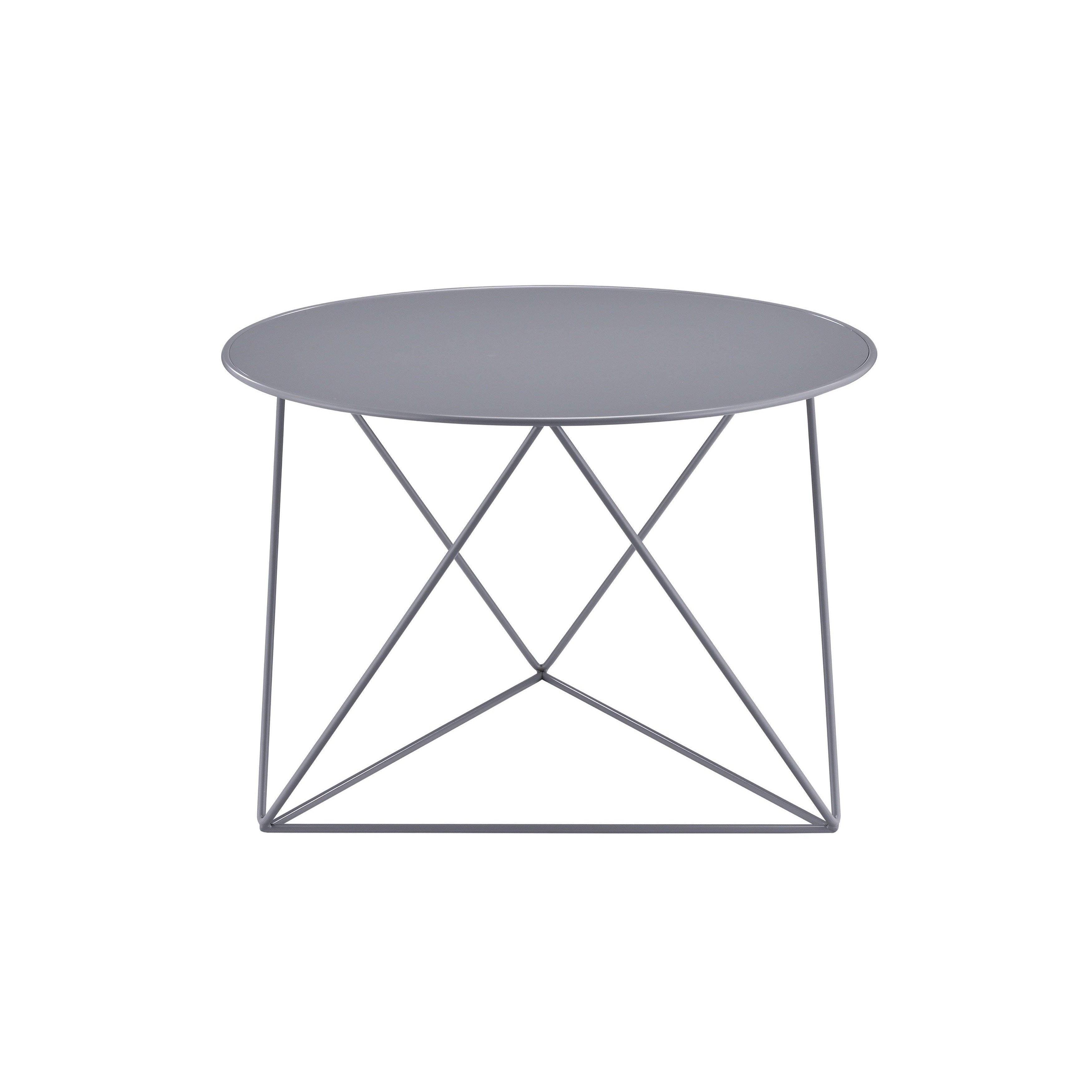 Accent Table, Gray Finish R835