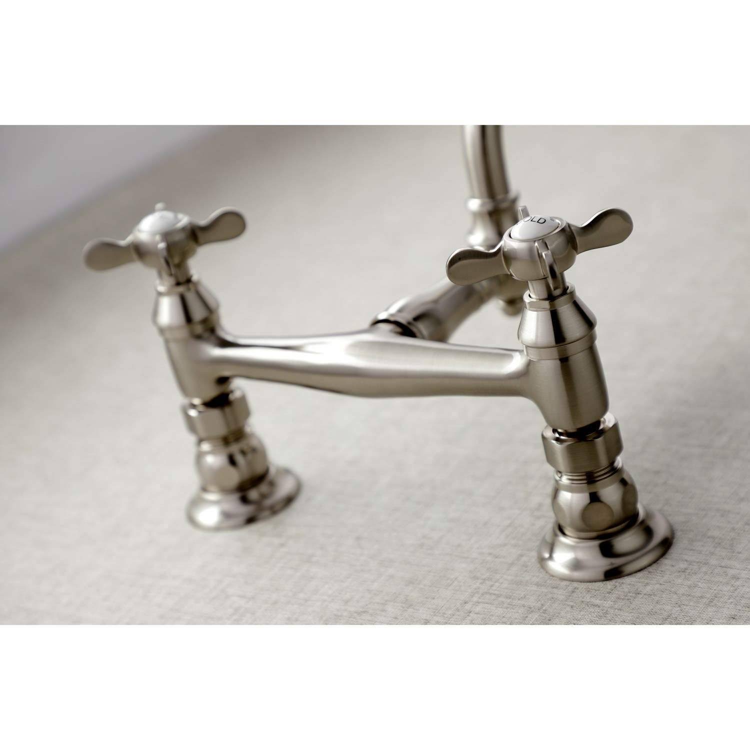 8x22 Center Wall Mount Bathroom Faucet, Oil Rubbed Bronze E30147