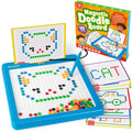 Magnetic Drawing Board with Pen and Dot Beads P4416