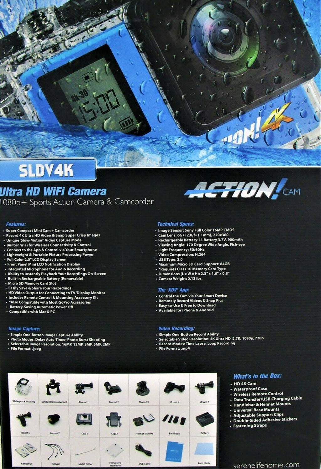 4K Ultra HD Action Camera L1522
