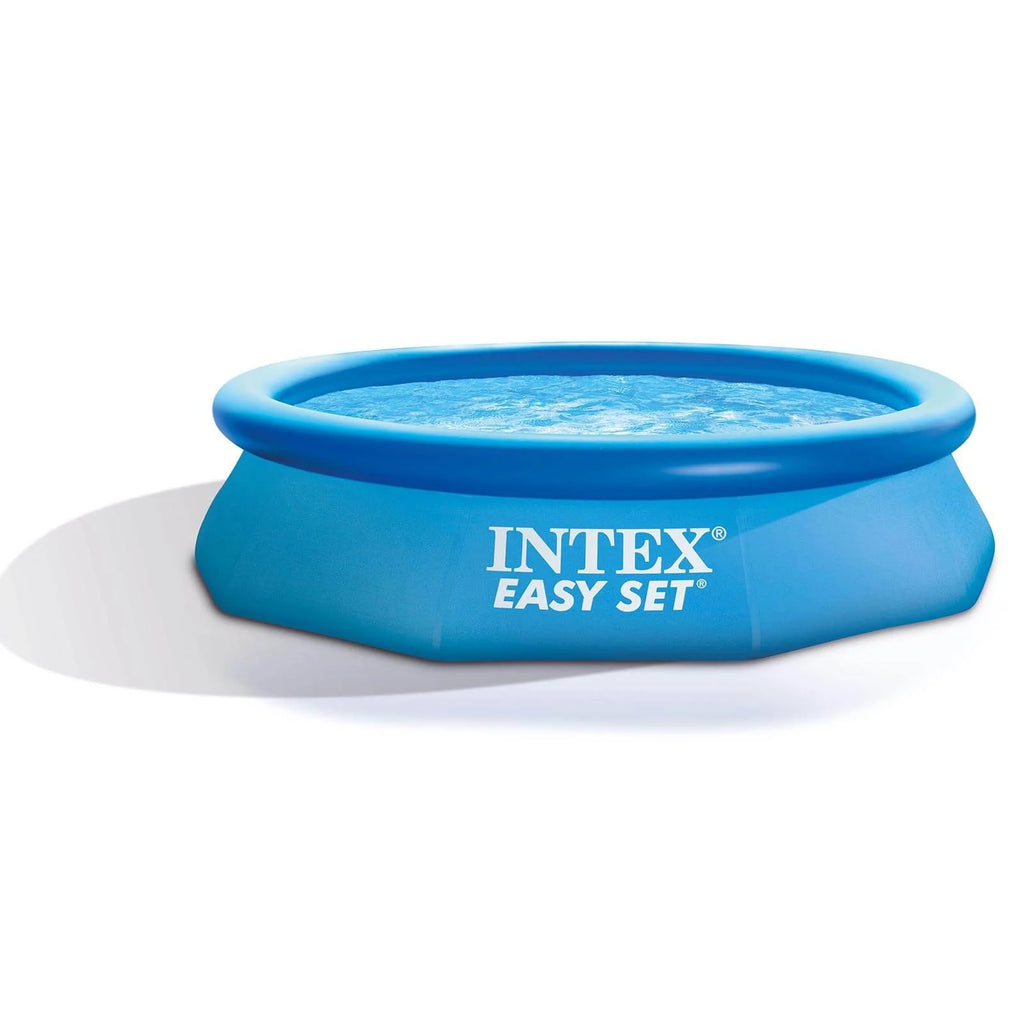 Inflatable Round Swimming Pool with Pool Debris Cover Tarp X23234