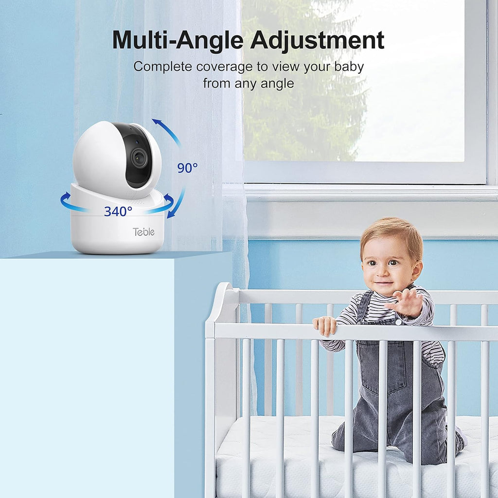 5.5 HD Video Baby Monitor with Camera and Audio H2498