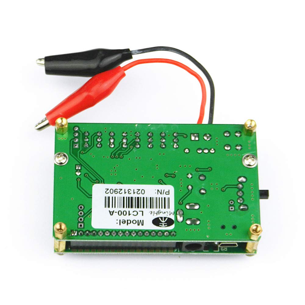 High Precision L/C Meter Digital Capacitor Tester with USB Data Cable Pack of 2 T220304