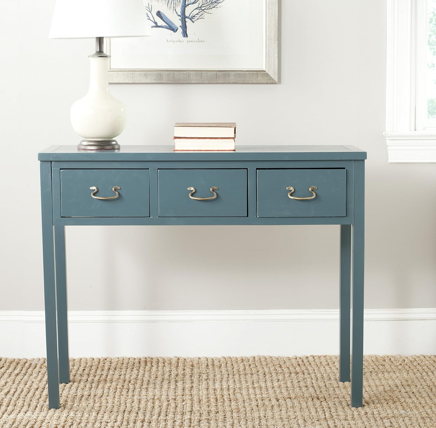 White Console Table Y3941